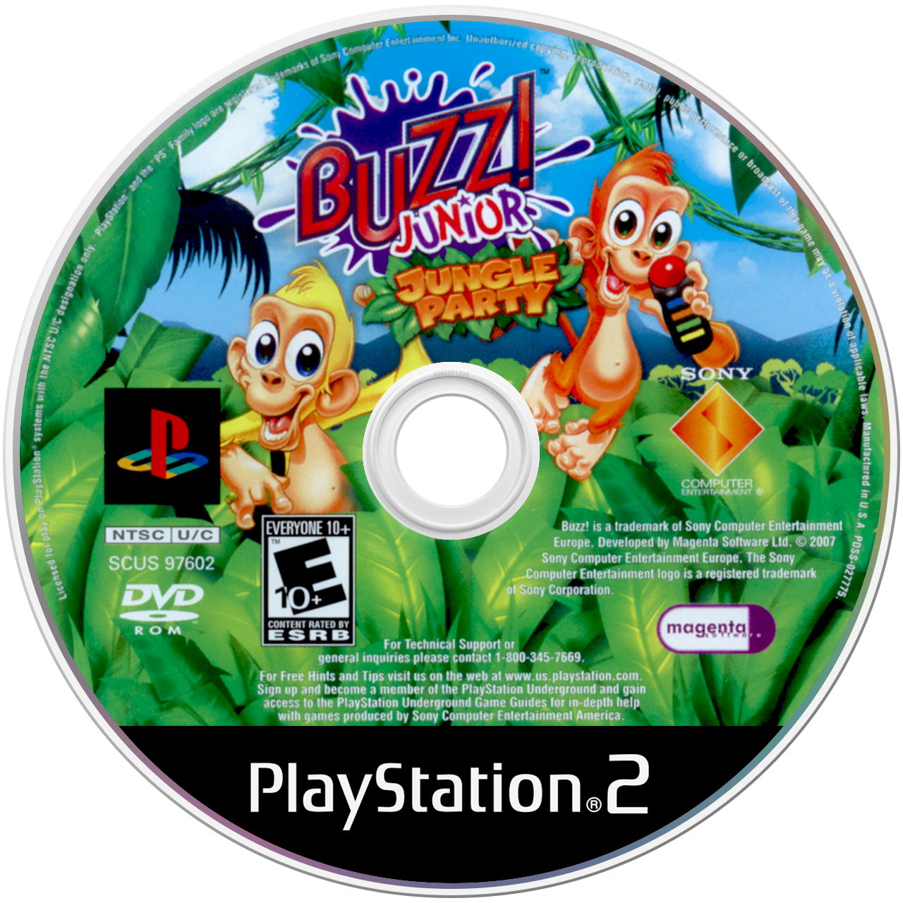 Buzz Junior Jungle Party media 5 for Playstation 2